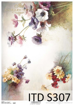 Papier decoupage Soft (HS code 48062000)  S0307