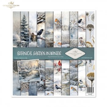 Zestaw do scrapbooking (HS code 48025890) SLS-087 Botanical Garden in Winter