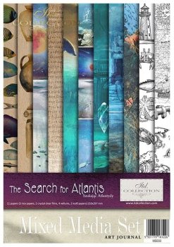 Zestaw kreatywny MS030 (HS code 48021000) The Search for Atlantis